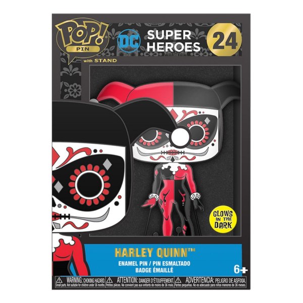 POP! Pin Harley Quinn (brillante en la oscuridad) - Loungefly DC Comics DOTD