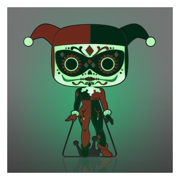 POP! Pin Harley Quinn (brillante en la oscuridad) - Loungefly DC Comics DOTD