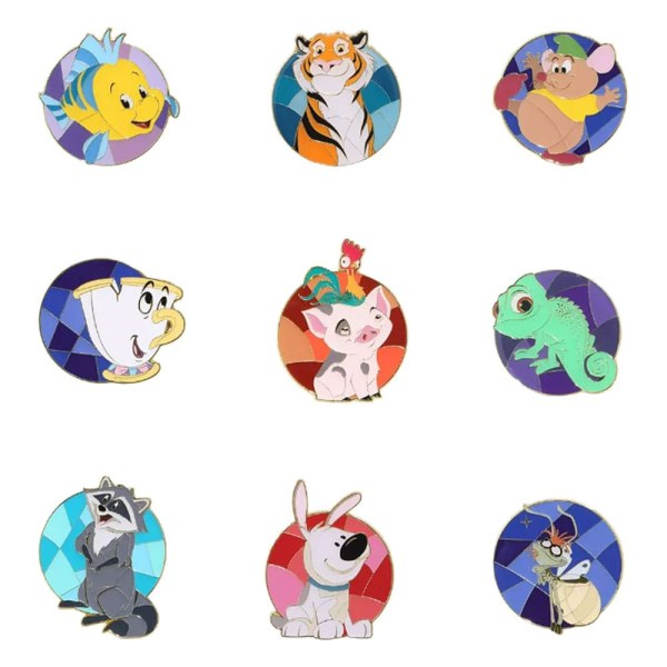 Pin princesa animal vidriera - Disney Loungefly