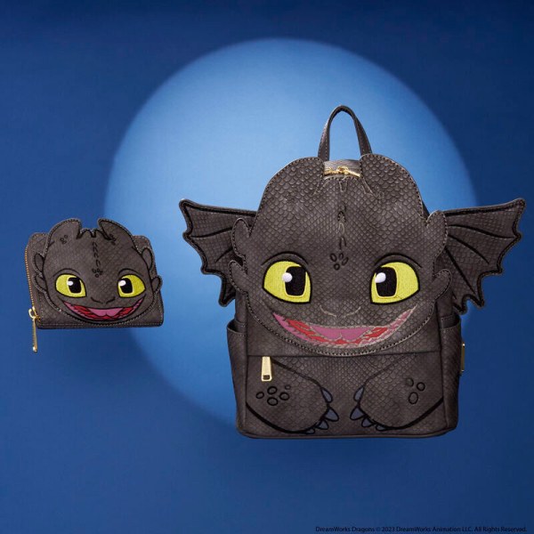 Mochilas Toothless - Loungefly Cómo entrenar a tu dragón