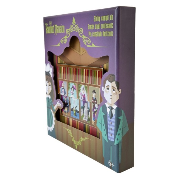 Pin caja de colección retratos deslizantes - DISNEY LOUNGEFLY Haunted Mansion