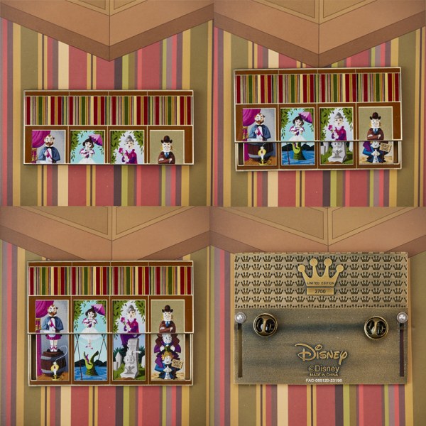 Pin caja de colección retratos deslizantes - DISNEY LOUNGEFLY Haunted Mansion