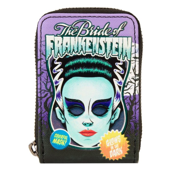 Cartera novia de Frankenstein máscara neón - Loungefly Universal Monsters