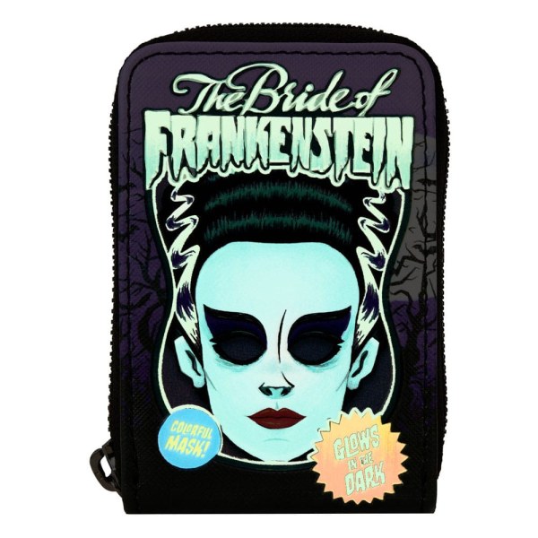 Cartera novia de Frankenstein máscara neón - Loungefly Universal Monsters