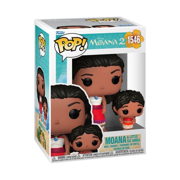 FUNKO POP! 1546 Moana y su hermana pequeña - Disney Moana 2