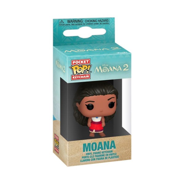 FUNKO POP! Llavero Moana con falda roja - Disney Moana 2