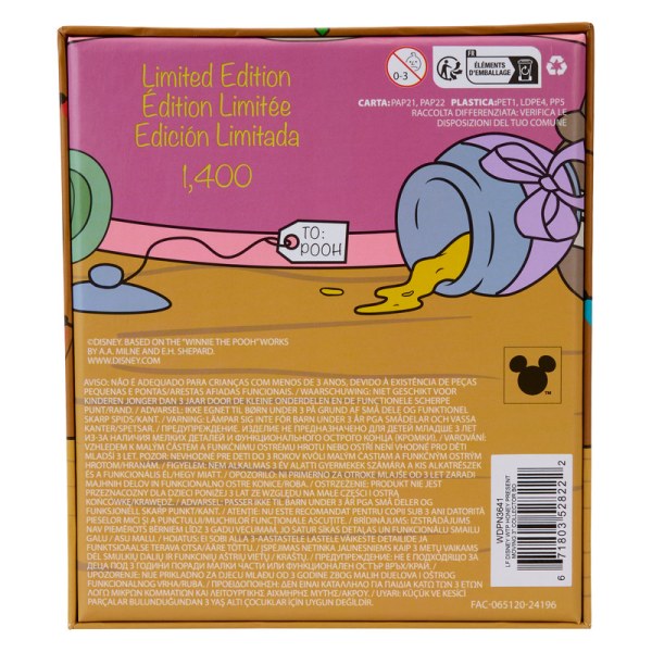 Pin caja para coleccionistas Winnie The Pooh regalo de miel  - DISNEY LOUNGEFLY Winnie The Pooh