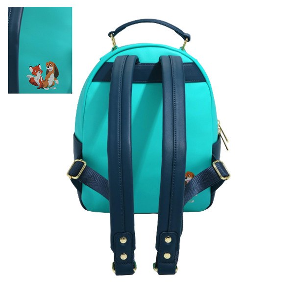 Mini mochilas exclusivo Fox And The Hound Forest - DISNEY LOUNGEFLY