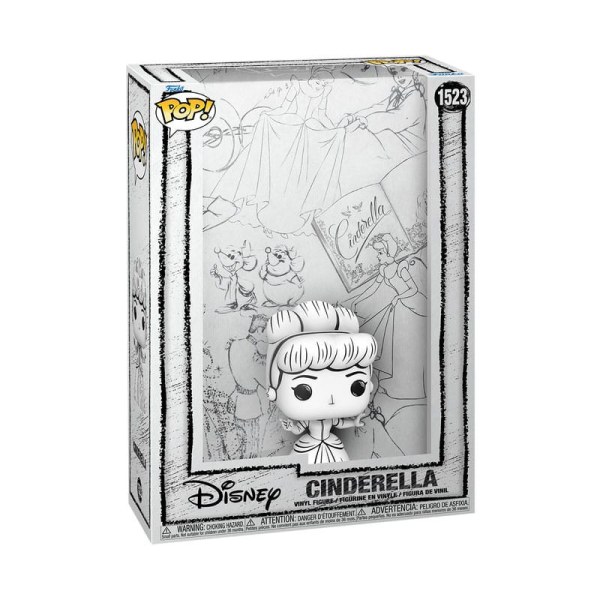 Figura de vinilo Cenicienta POP! 1523 Comic Cover Sketched - Cenicienta 9 cm