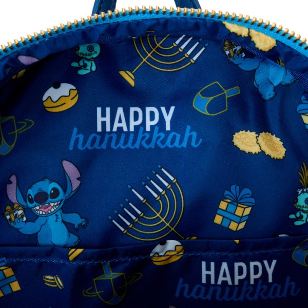 Mini Mochila con luz Stitch Menorá de Hanukkah - DISNEY LOUNGEFLY