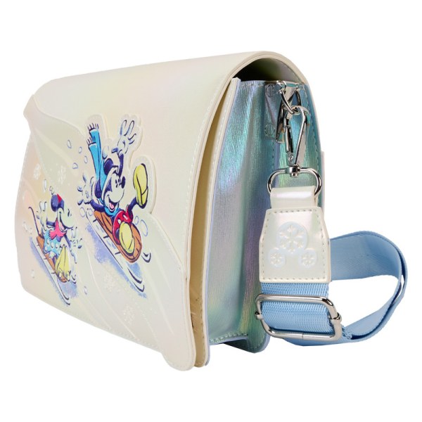 Bolso Bandolera Mickey & Amigos Winter Wonderland - DISNEY LOUNGEFLY