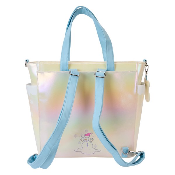 Mochilas convertible y Bolsa Tote de Mickey y Amigos en Winter Wonderland Scene - DISNEY LOUNGEFLY