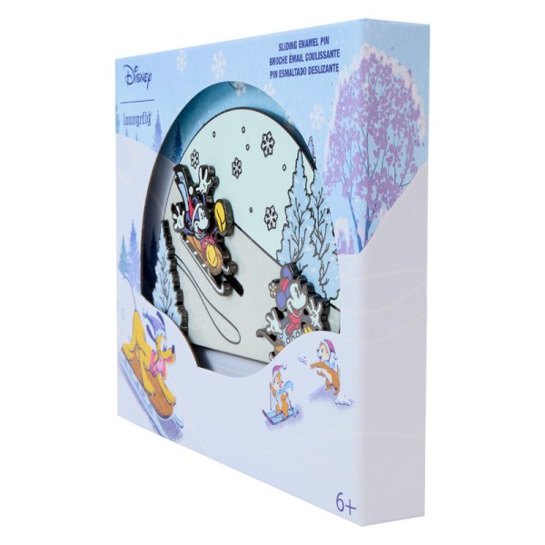 Pin caja de coleccionista Mickey & Amigos Winter Wonderland - DISNEY LOUNGEFLY
