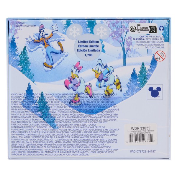 Pin caja de coleccionista Mickey & Amigos Winter Wonderland - DISNEY LOUNGEFLY