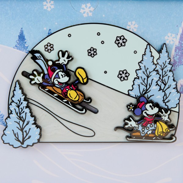 Pin caja de coleccionista Mickey & Amigos Winter Wonderland - DISNEY LOUNGEFLY
