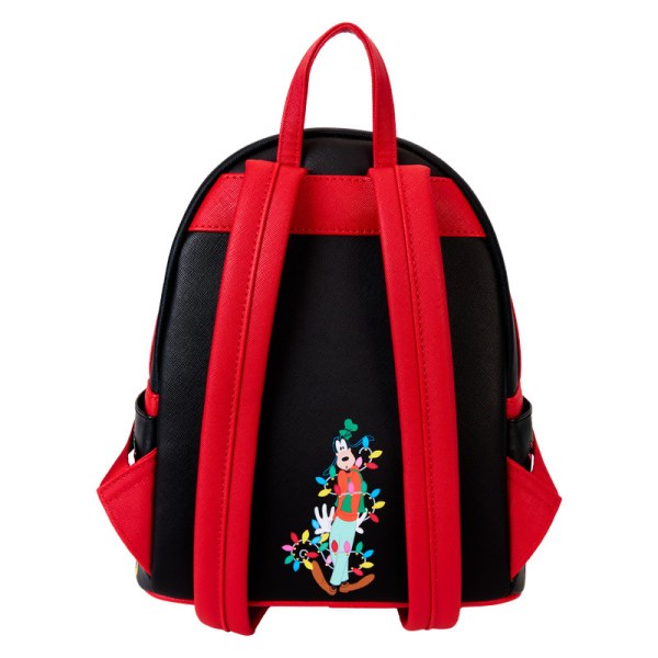 Mini Mochila con luces Navidad Mickey y Amigos - DISNEY LOUNGEFLY