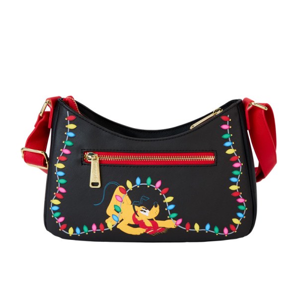 Bolso Bandolera Mickey y Amigos Decoraciones iluminado Navidad - DISNEY LOUNGEFLY