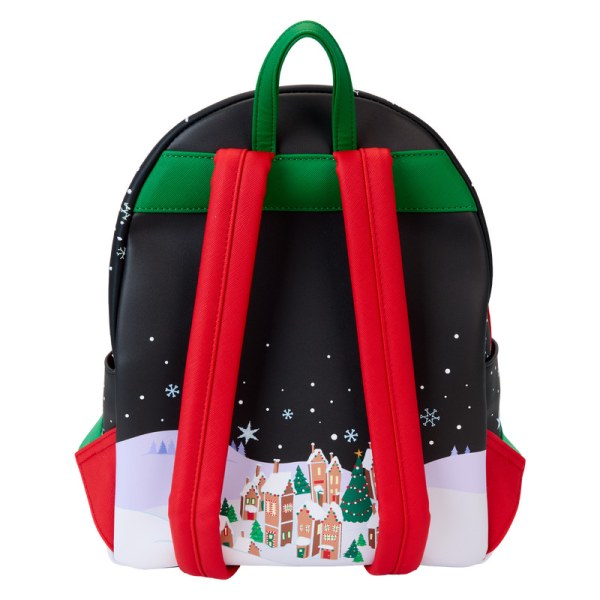 Mini Mochila carrusel de bastones de caramelo - DISNEY LOUNGEFLY Pesadilla antes de Navidad