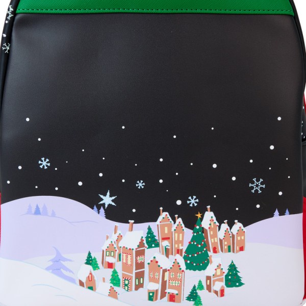Mini Mochila carrusel de bastones de caramelo - DISNEY LOUNGEFLY Pesadilla antes de Navidad