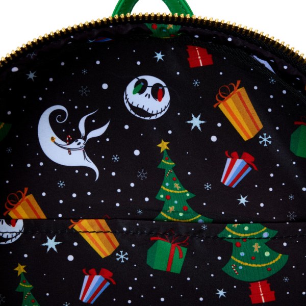 Mini Mochila carrusel de bastones de caramelo - DISNEY LOUNGEFLY Pesadilla antes de Navidad