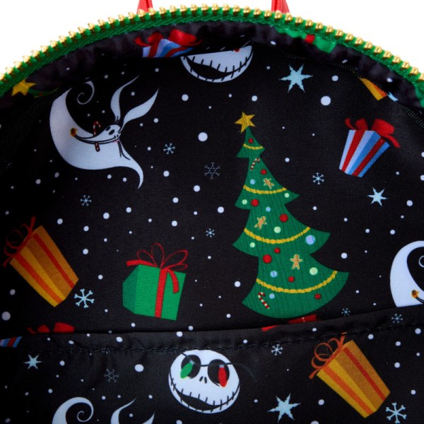 Mini Mochila luminosa Jack Wrapped In Lights - DISNEY LOUNGEFLY Pesadilla antes de Navidad