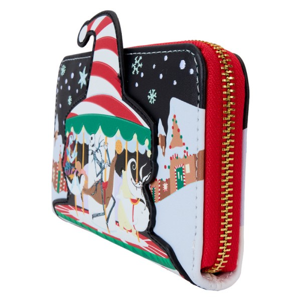 Cartera carrusel de bastones de caramelo - DISNEY LOUNGEFLY Pesadilla antes de Navidad