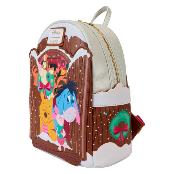 Mini Mochila iluminada saludos Navidad - DISNEY LOUNGEFLY Winnie The Pooh & Amigos