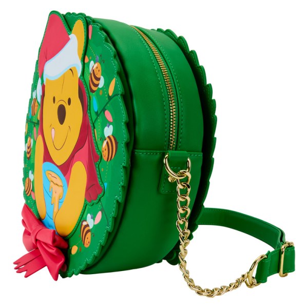 Bolso de hombro atrapado en el resplandor de la corona - DISNEY LOUNGEFLY Winnie The Pooh