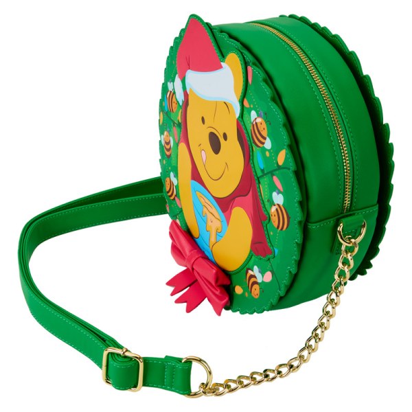 Bolso de hombro atrapado en el resplandor de la corona - DISNEY LOUNGEFLY Winnie The Pooh