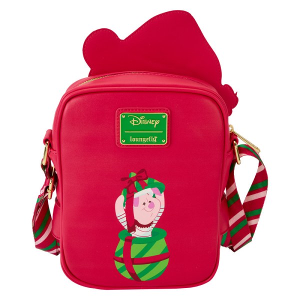 Bolso Bandolera con monedero Winnie cosplay de Santa y Piglet - DISNEY LOUNGEFLY Winnie The Pooh