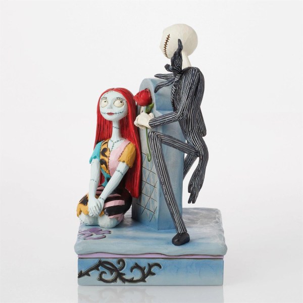 Jack y Sally en una lápida- DISNEY TRADITIONS
