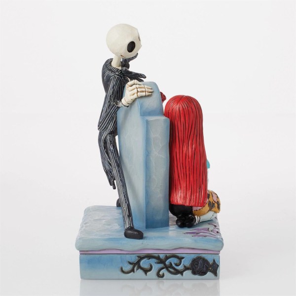 Jack y Sally en una lápida- DISNEY TRADITIONS