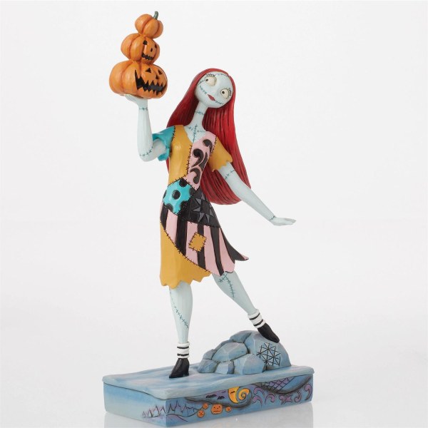 Figura de Sally con calabazas - DISNEY TRADITIONS