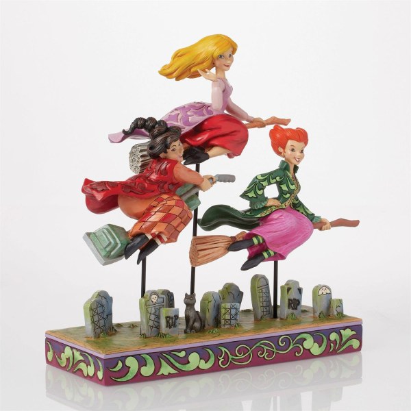 Figura de las hermanas Sanderson voladora Abracadabra - DISNEY TRADITIONS