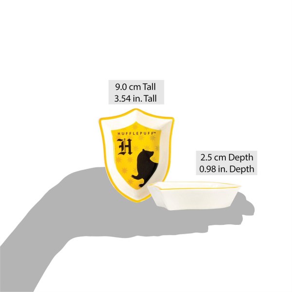 Plato para baratijas de Hufflepuff - Harry Potter Wizarding World