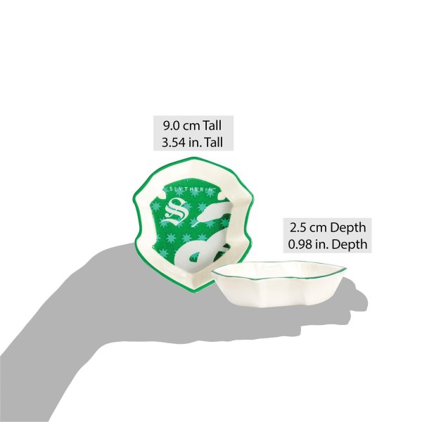 Plato para baratijas Slytherin - Harry Potter Wizarding World
