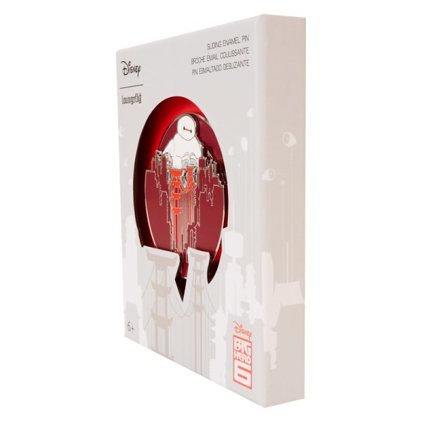 Pin caja de coleccionista Baymax ama San Fransokyo 10° aniversario - DISNEY LOUNGEFLY Big Hero 6