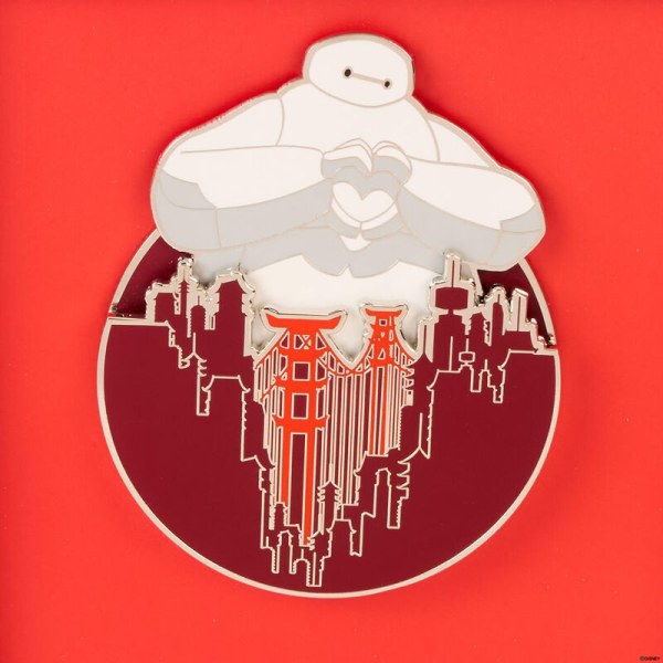 Pin caja de coleccionista Baymax ama San Fransokyo 10° aniversario - DISNEY LOUNGEFLY Big Hero 6