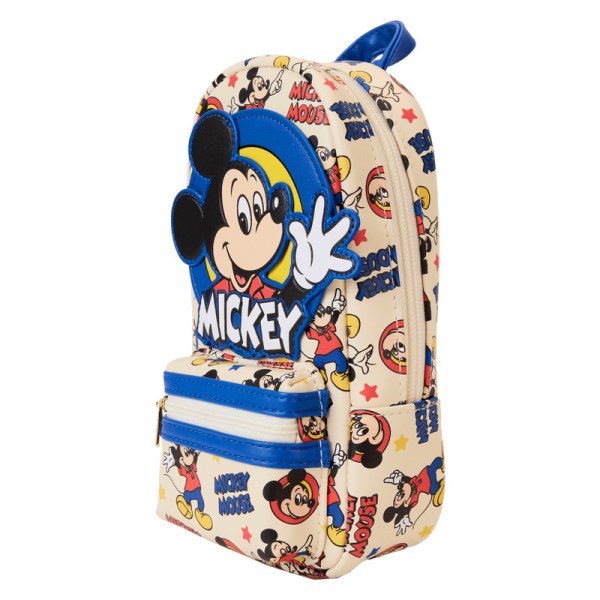 Estuche para lápices mini mochila Mickey - DISNEY LOUNGEFLY