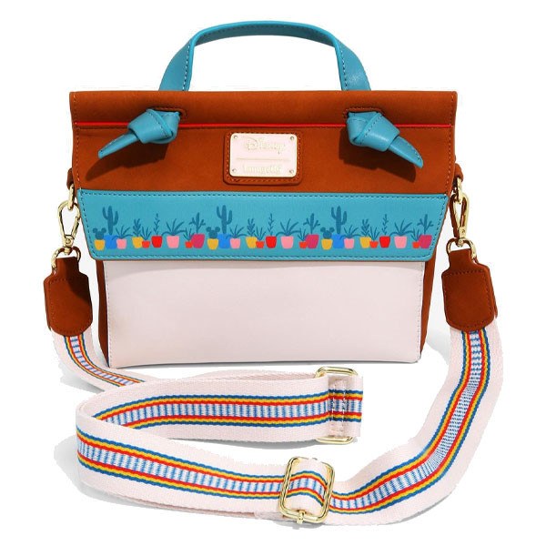 Bolso de hombro South Western Mickey Cactus Exclu - DISNEY LOUNGEFLY