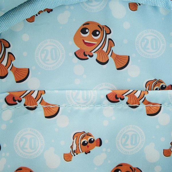 Bolsos de hombro Bubble Pocket - DISNEY LOUNGEFLY Buscando a Nemo 20º aniversario