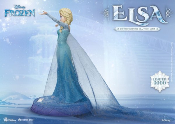 Figura de Elsa Let It Go de Disney Frozen Master Craft de 40 cm