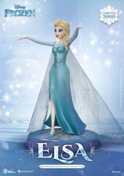 Figura de Elsa Let It Go de Disney Frozen Master Craft de 40 cm
