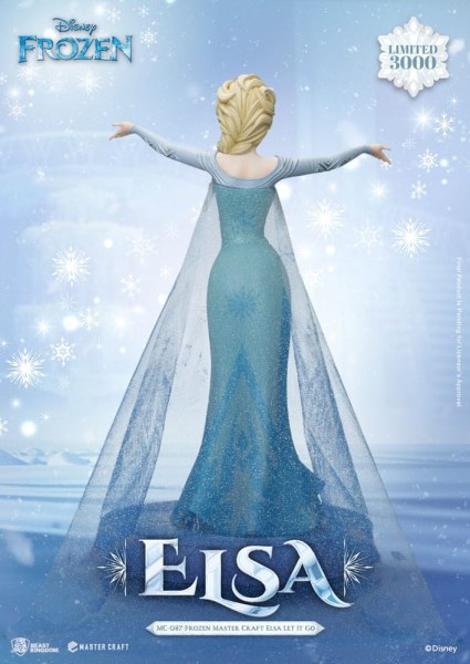 Figura de Elsa Let It Go de Disney Frozen Master Craft de 40 cm