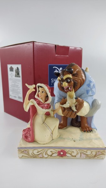 Bella y la Bestia White Woodland - DISNEY TRADITIONS