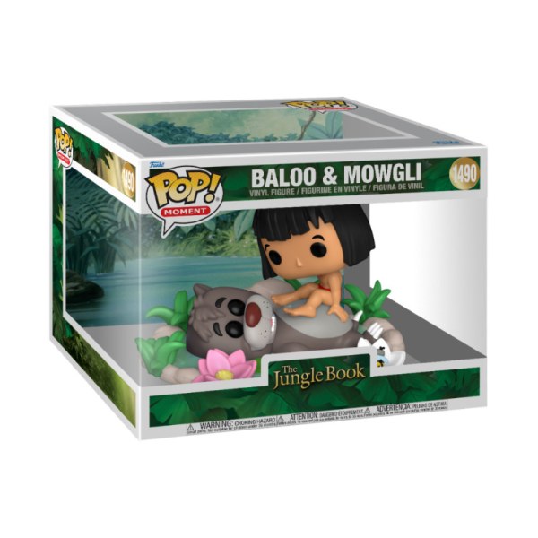 ¡Momento FUNKO POP ! 1490 Baloo y Mowgli - El libro de la selva de Disney