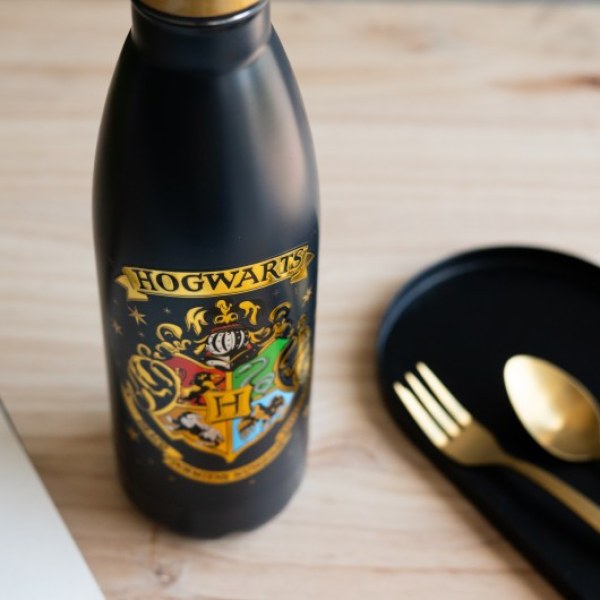 BOTELLA ISOTERMICA DE METAL HOGWARTS - HARRY POTTER