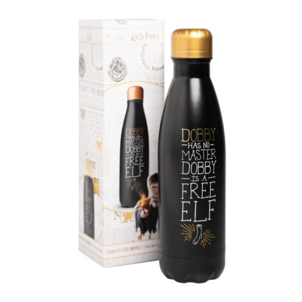 BOTELLA ISOTERMICA DE METAL DOBBY - HARRY POTTER