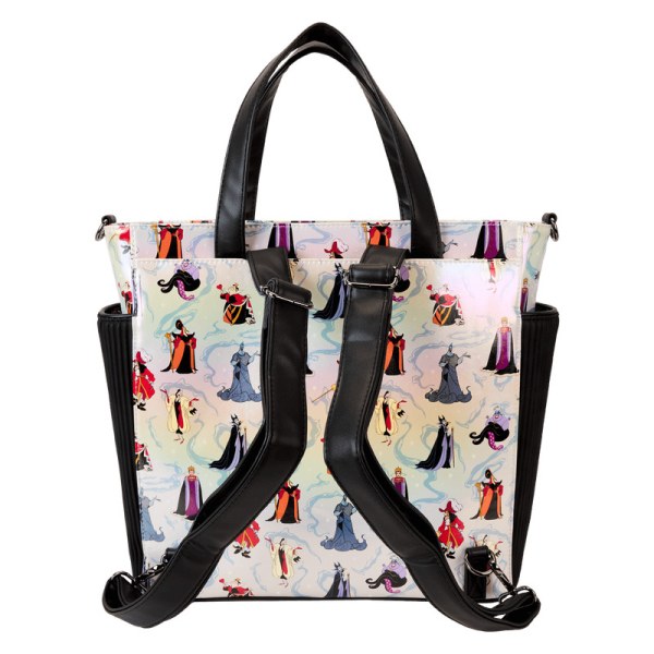 Mochilas y Bolsa Tote convertibles iridiscentes Villains - DISNEY LOUNGEFLY