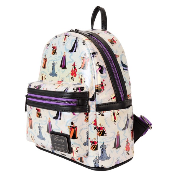 Mini mochila iridiscente Villains - DISNEY LOUNGEFLY